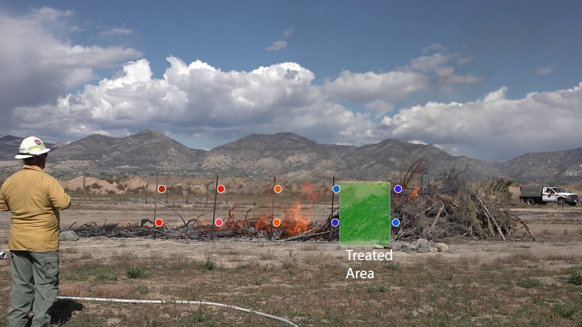 FS-01 Fire Suppressant Pile Burn Test Report